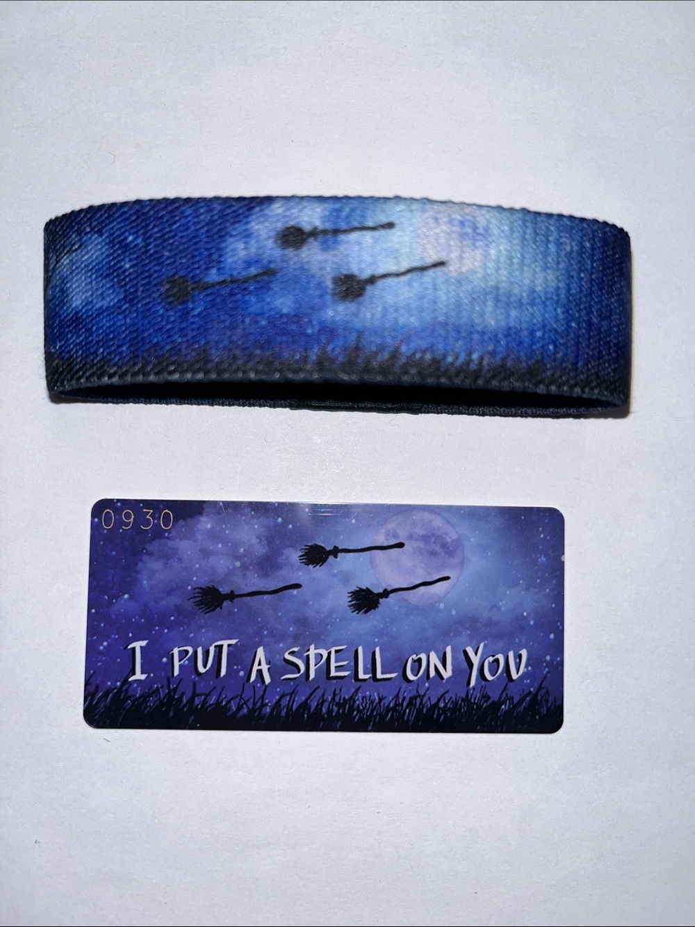 ZOX I Put A Spell On You Collectible Bracelet, #0930 Halloween Unisex Witch